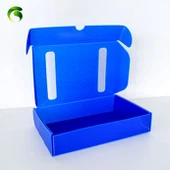 Saliekama gofrēta plastmasas kaste
