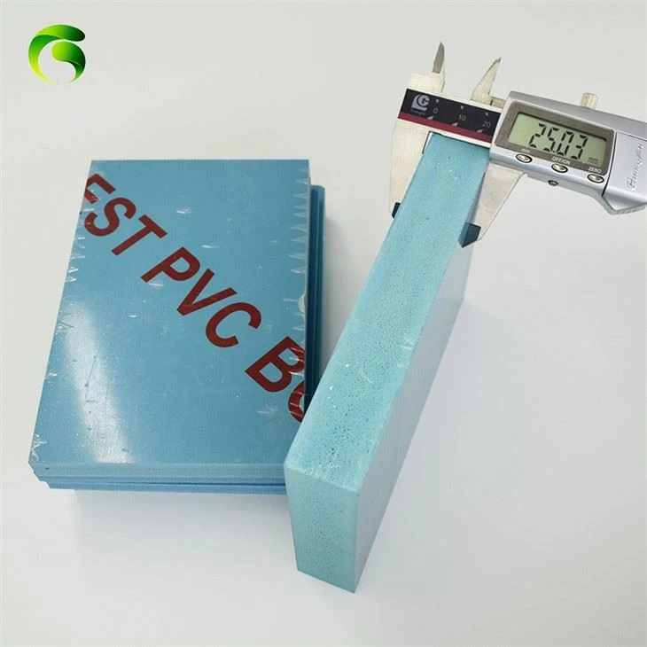 8 * 4 pēdu izmērs 5/8 collu biezums PVC celtniecības veidne